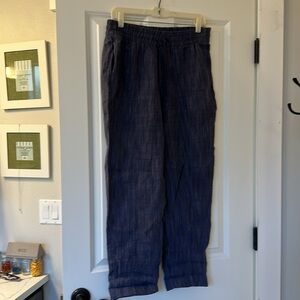 Athleta Retreat Linen Ankle Pant Size SP. NWOT. Missed the return window.